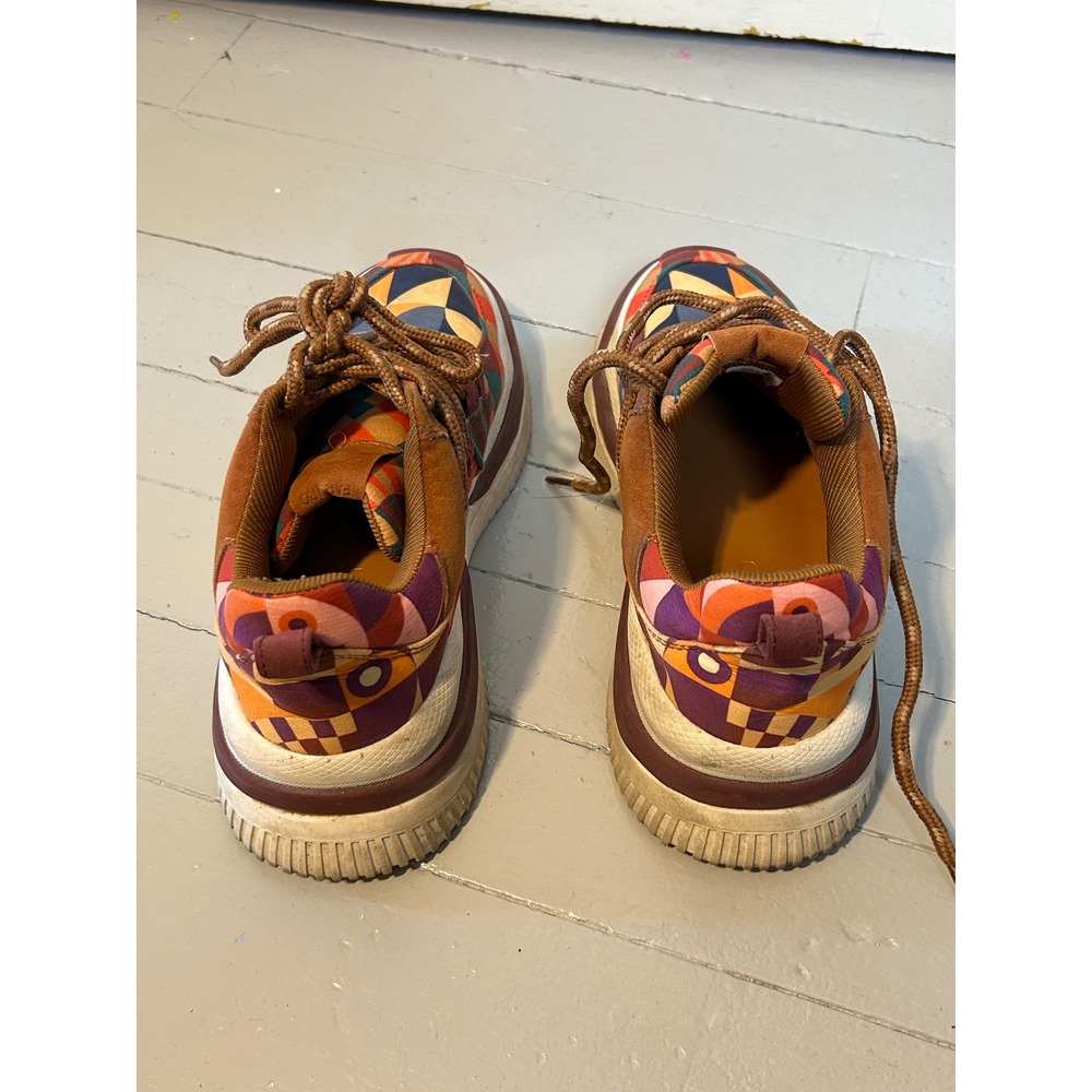 Farm Rio Graphic Scarves Sneakers Womens Size 8 - Picture 9 of 9